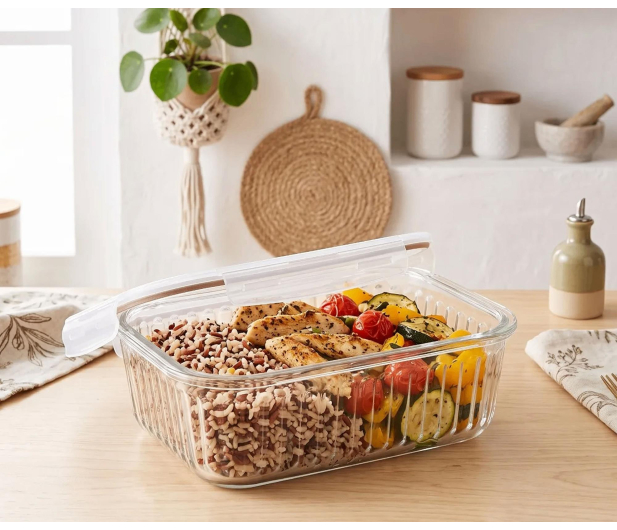 Altom Fresh Relief pojemnik z pok. prostokątny 1,5l 23x17x7,5cm ta - 1580554 - zdjęcie 5